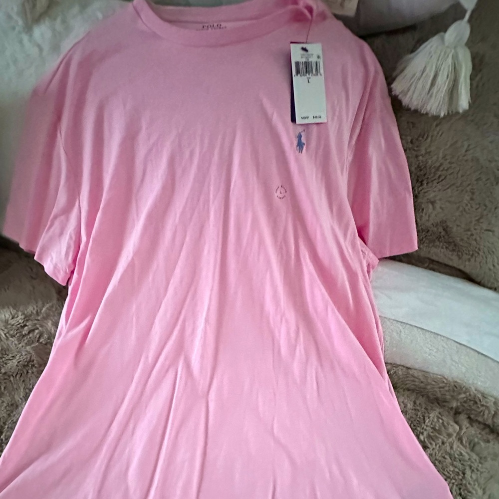 NWT - POLO RALPH LAUREN MENS L SHORT SLEEVE CREW NECK